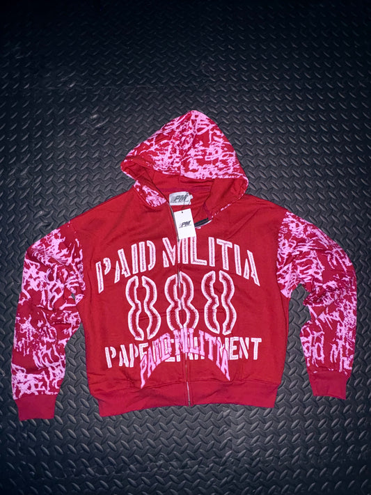 Strawberry Graffiti Hoodie