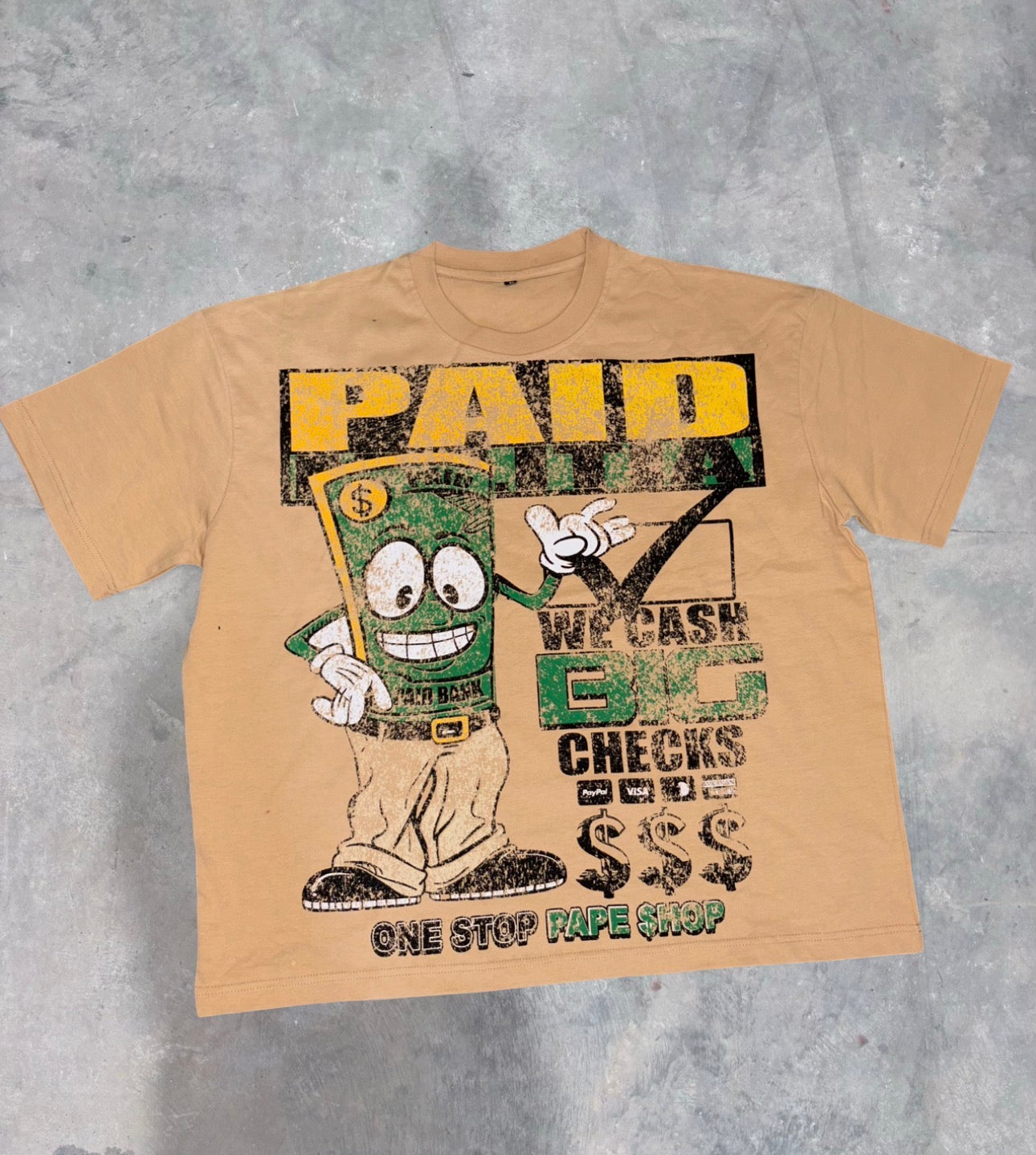 Big Checks Graphic Tee