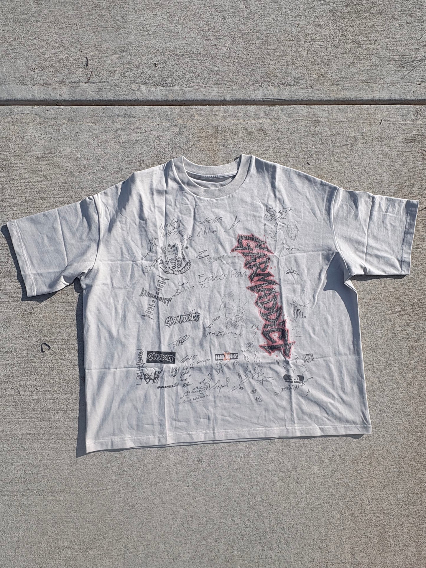 Dirty White Desk T-Shirt