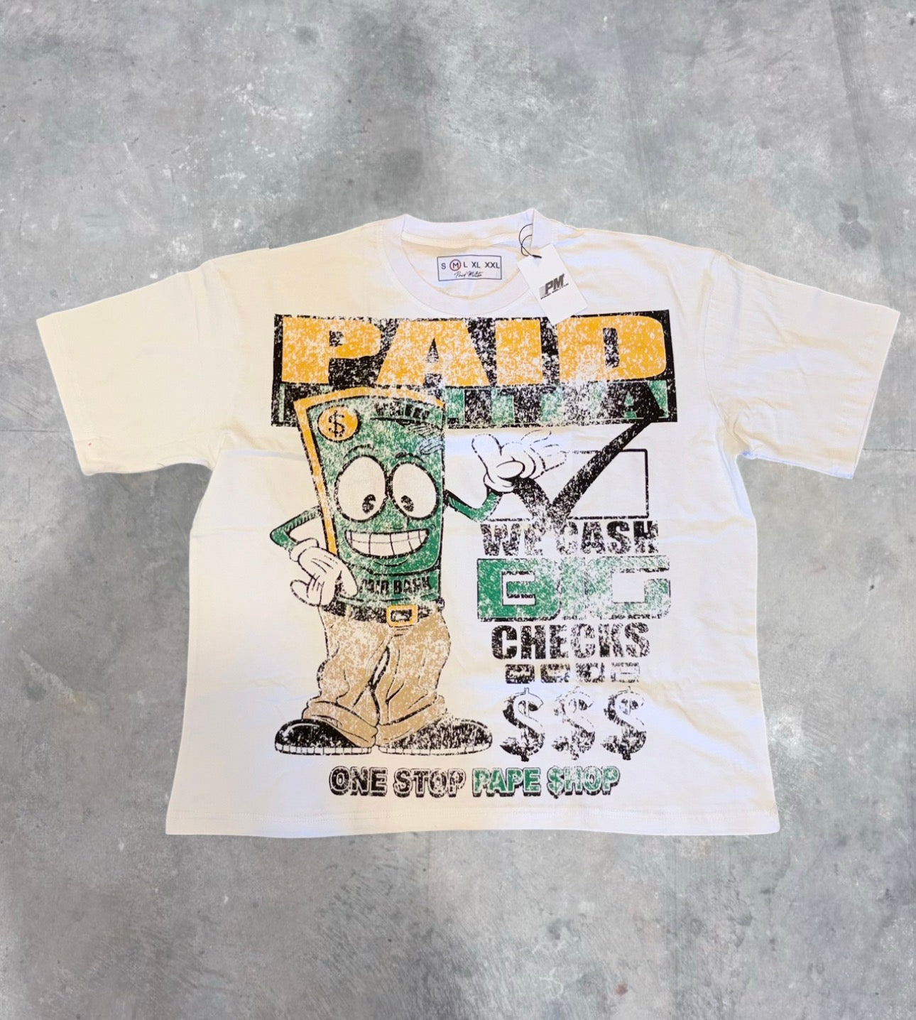 Big Checks Graphic Tee
