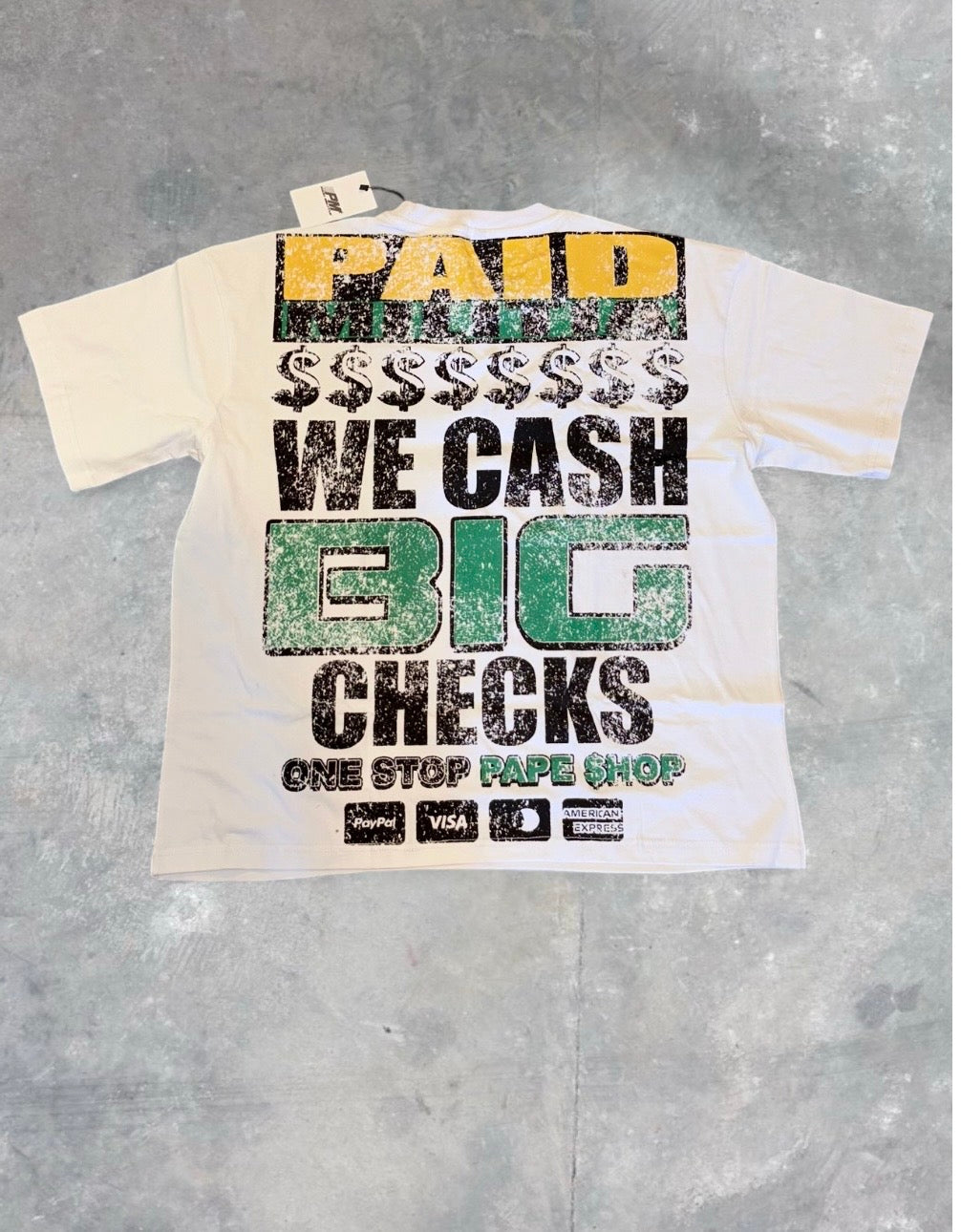 Big Checks Graphic Tee