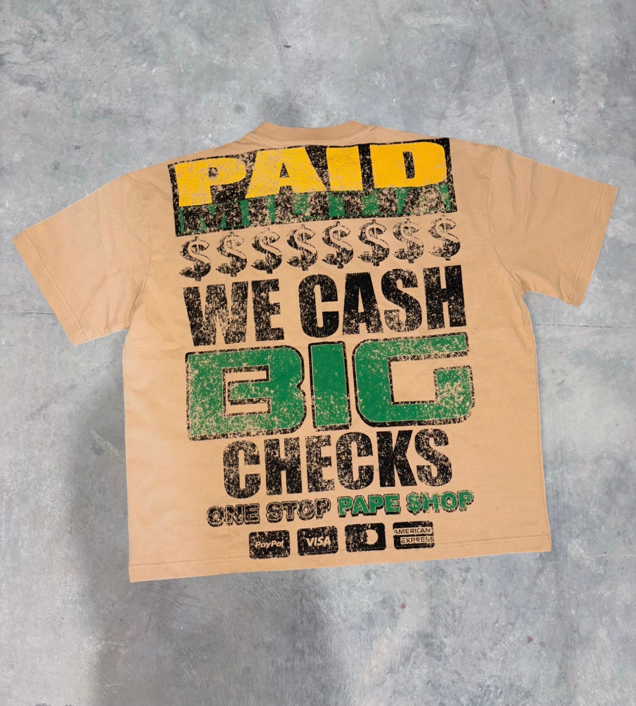 Big Checks Graphic Tee