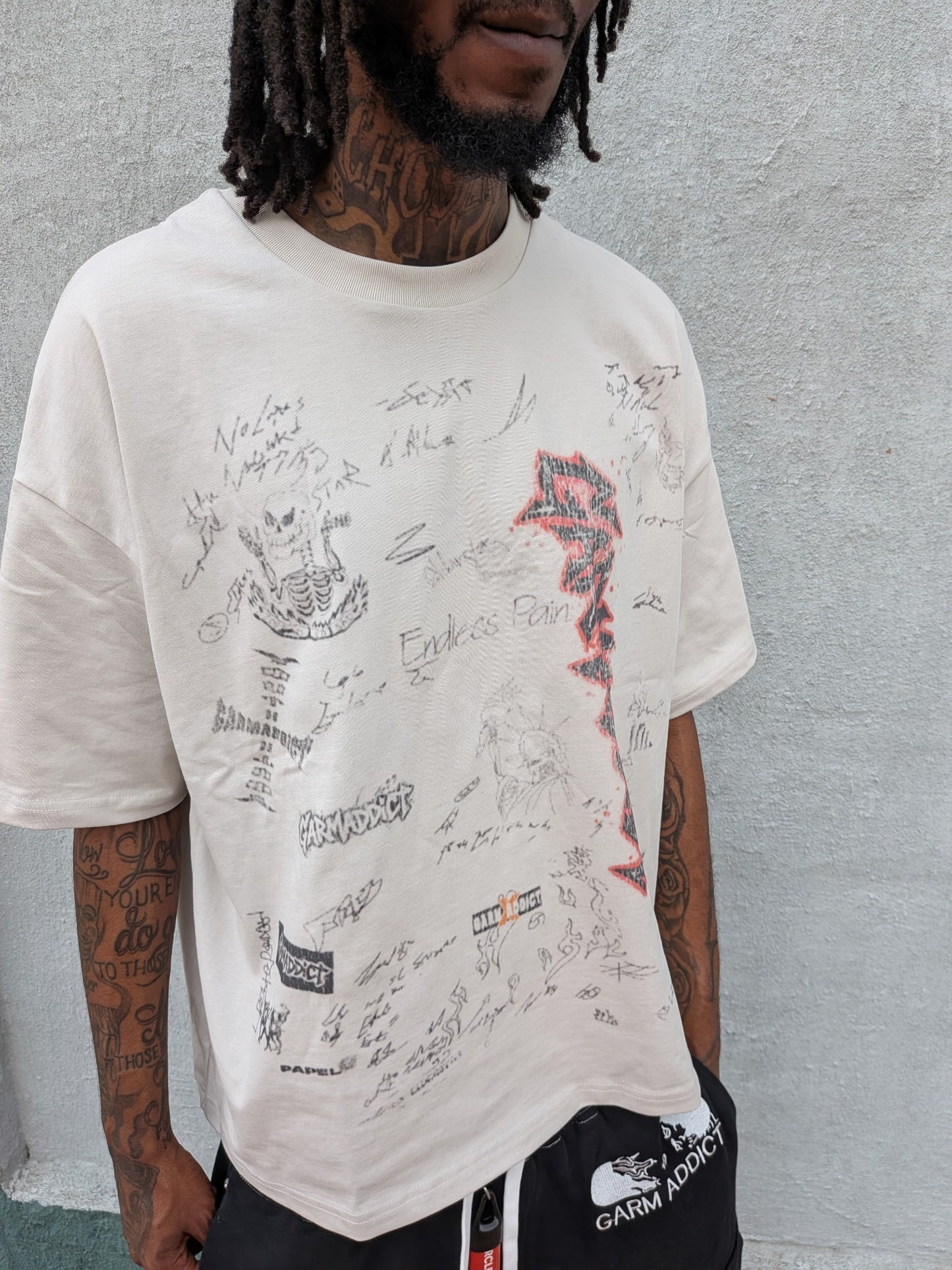 Dirty White Desk T-Shirt
